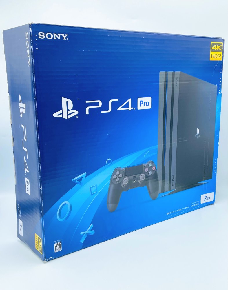 楽天市場】PS4 Pro ジェット・ブラック 2TB (CUH-7200CB01) 本体 完品