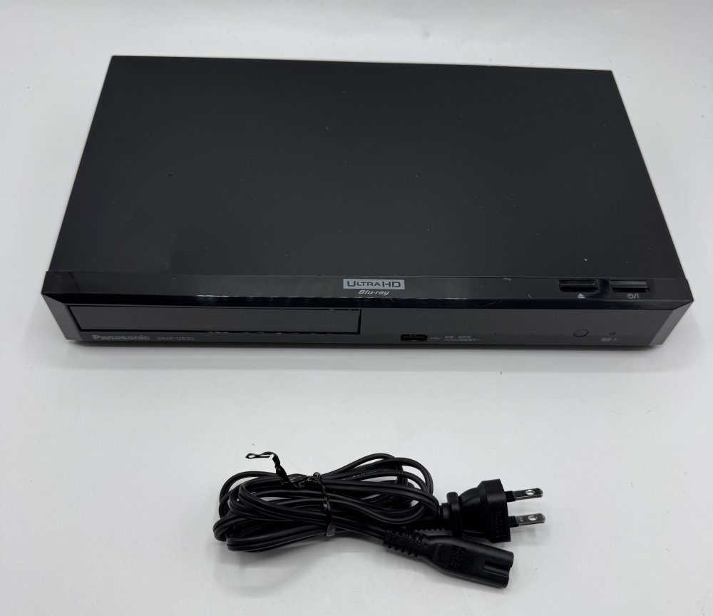 中古 パナソニック ブルーレイプレーヤー Ultra HDブルーレイ対応 ブラック DMP-UB30-K TV テレビ リラックス 楽しい 大人数 ワイワイ ドラマ アニメ バラエティ 音楽番組 教育番組 ドキュメンタリー スポーツ 中継|中古ゲーム&家電類取扱店ハリソン
