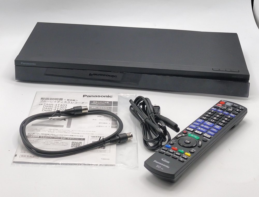 中古 パナソニック 3結核症 3ラジオ受信機 ブルーレイレコーダー 3通信路斉しく録画 4Kラジオ受信機内蔵 DIGA DMR-4T303 TV テレビ受像機 伸び伸びする 好いたらしい 大人数 ワイワイ 演劇 アニメ 多種多様さ 快い音放送番組 受けつたえる放送番組 記録映画 運動競技 中継ぎ