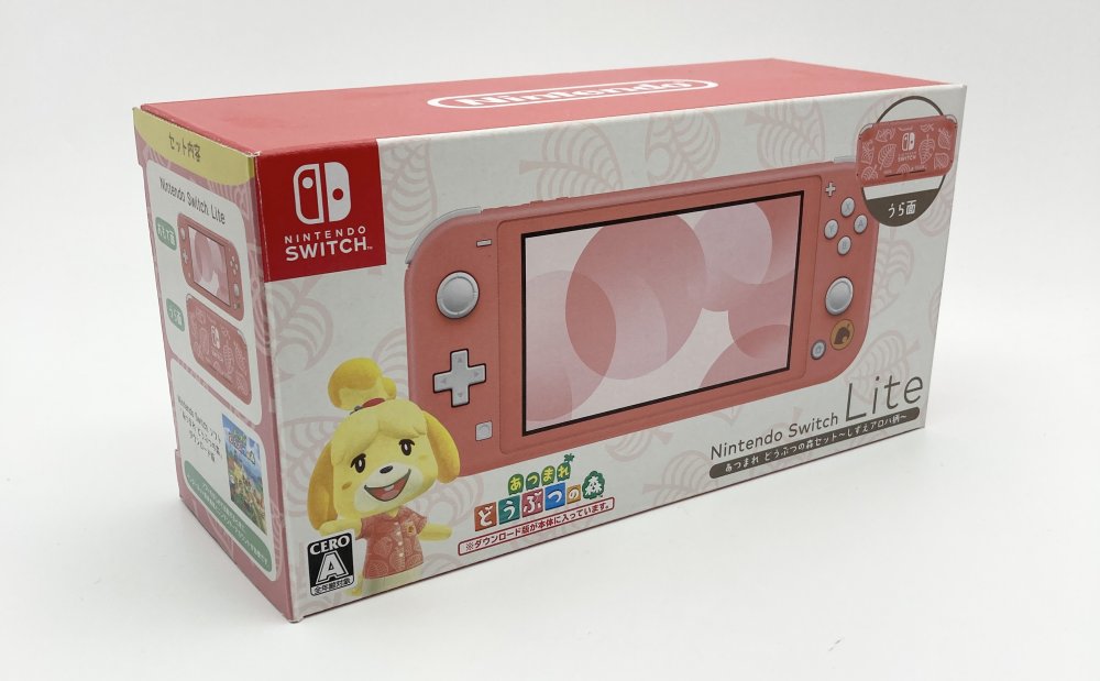 【中古】Nintendo Switch Lite あつまれ どうぶつの森デザイン NINTENDO SWITCH LITE +どうぶつの森セット