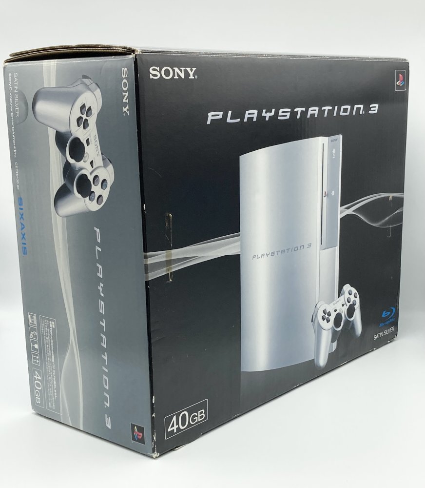 楽天市場】PS3 プレステ3 PLAYSTATION 3(40GB) サテン・シルバー SONY