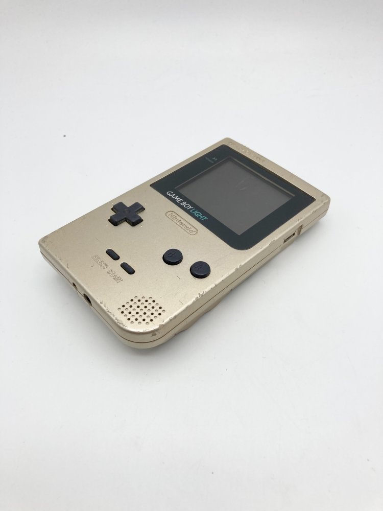 【中古 動作確認済】 ゲームボーイライト ゴールド Nintendo 任天堂 ゲーム ゲーム機 レトロ 携帯ゲーム機 一人時間 懐かしい 平成 ゲーム ワイワイ|中古ゲーム&家電類取扱店ハリソン