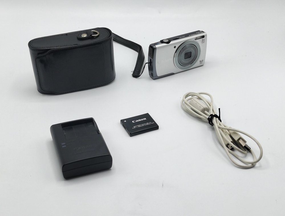 【中古 動作確認済】 Canon デジタルカメラ PowerShot A3500 IS(シルバー) 広角28mm 光学5倍 PSA3500IS(SL) デジカメ 入学式 入園式 卒業式 卒園式 歓迎会 送迎会 自撮り セルフィー 花見 旅行 ブラブラ 思い出 想い出 日常 Vlog カメラ男子 カメラ女子|中古ゲーム&家電類取扱店ハリソン