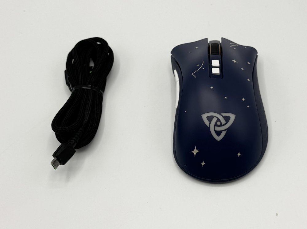 【中古 動くこと突きとめる済】 Razer 原神 無線電話 Razer DeathAdder V2 Pro Genshin Impact Edition