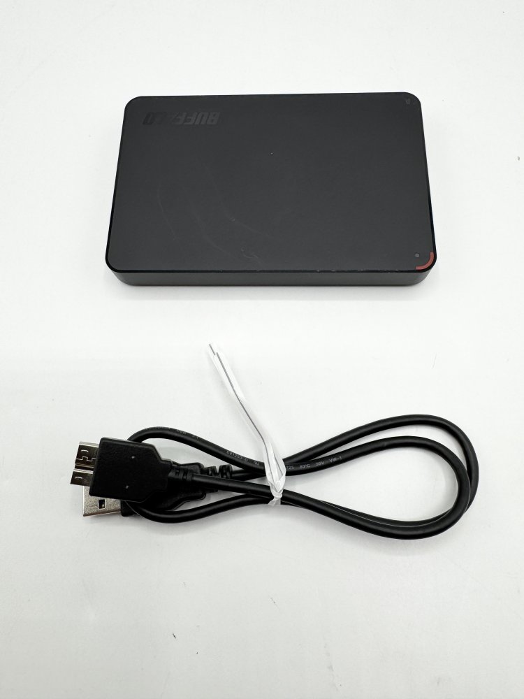 【中古 動くこと突きとめる済】 固定ディスク-NRPCF1.0-BB 黒いこと 携帯型HDD