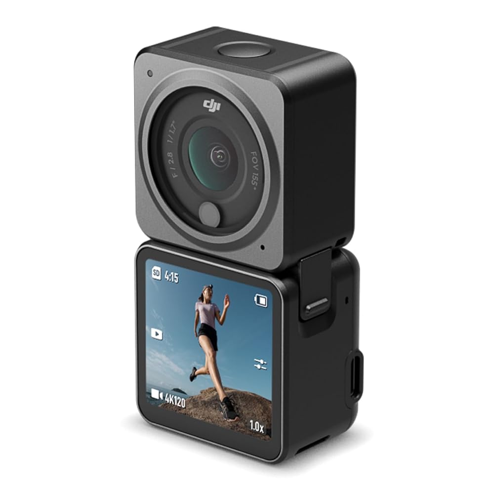 DJI Action 2 Dual Screenジャズバンド 32GB 動き写真器 4K OLEDタッチスクリーン 超広角155°FOV ジンバル