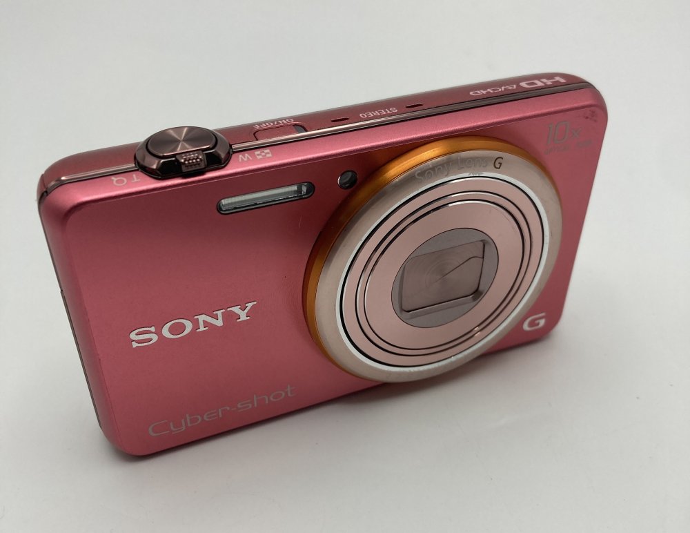 【中古 動くこと突きとめる済】 SONY Cyber-Shot(サイバーショット) WX100 (1820万/光学x10) さくら色 DSC-WX100(P) ディジカメ はいり込む式 入園式 卒式 卒園式 迎え入れる会 送迎会 自撮り セルフィー 花見 旅する ブラブラ 心おぼえ 想い出 日常 Vlog 写真機お坊っちゃん 写真機お嬢さん