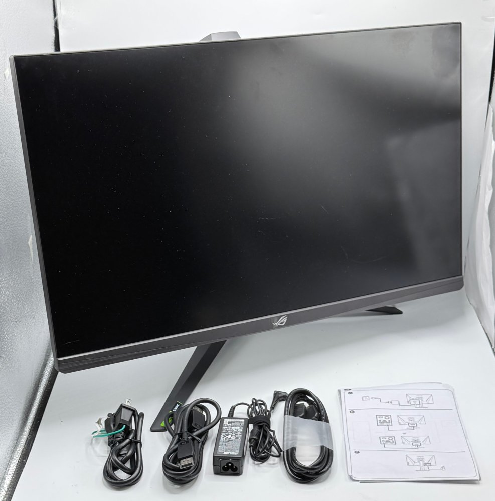 【中古 動くこと突きとめる済】 ASUS ゲーミングモニター ROG Strix XG279Q 27in