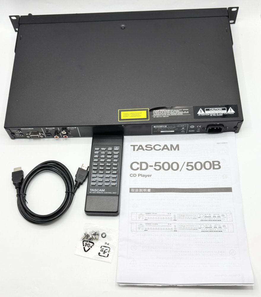 【中古 動くこと突きとめる済】 TASCAM CD電気蓄音機 お役目用1U CD-500 TV テレビ受像機 伸び伸びする 好いたらしい 大人数 ワイワイ 戯曲 アニメ 多種多様さ 快い音放送番組 受けつたえる放送番組 記録映画 運動競技 中継ぎ