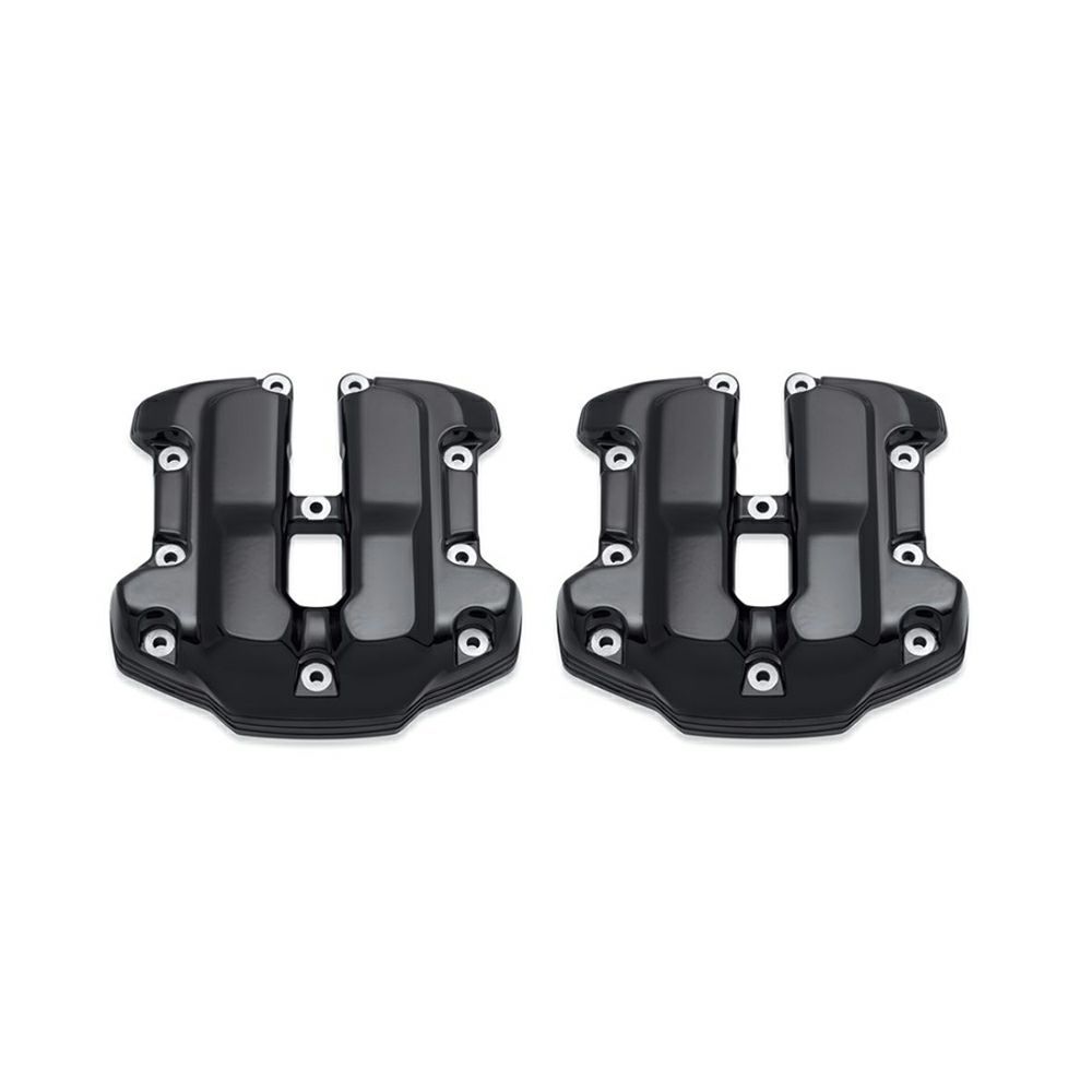 【25700712】ハーレー純正　ディファイアンス・コレクション／ブラック アッパーロッカーカバーDefiance Upper Rocker Covers／M8ソフテイル／M8ツーリング&トライク｜HARLEY-Life 61,811円