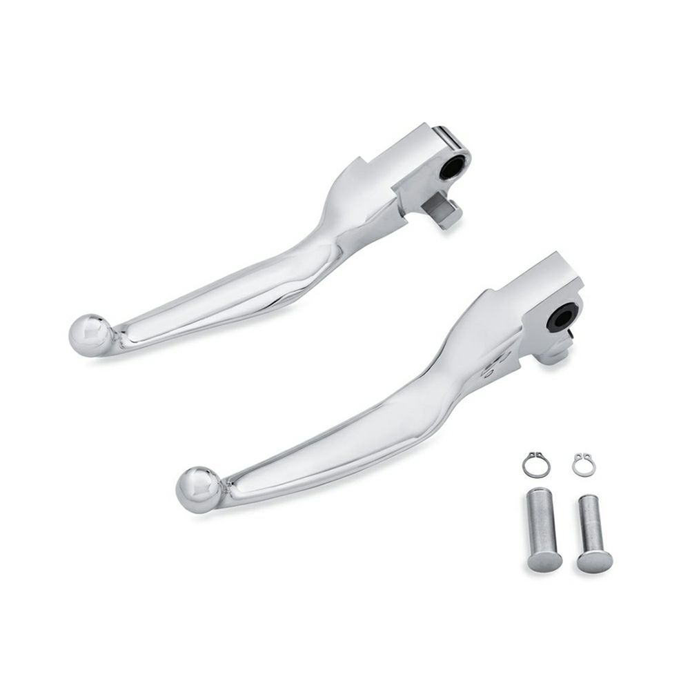 【41700423A】ハーレー純正 ハンドコントロールレバーキットChrome Hand Control Lever Kit/M8ツーリング&トライク|HARLEY-Life