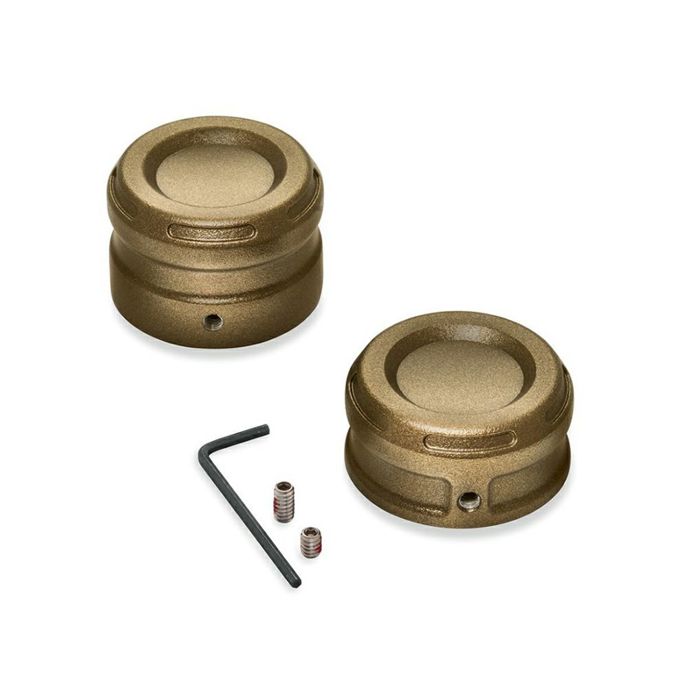 【43000128】ハーレー純正　リアアクスルナットカバー Dominion Rear Axle Nut Covers／M8ソフテイル 12,468円