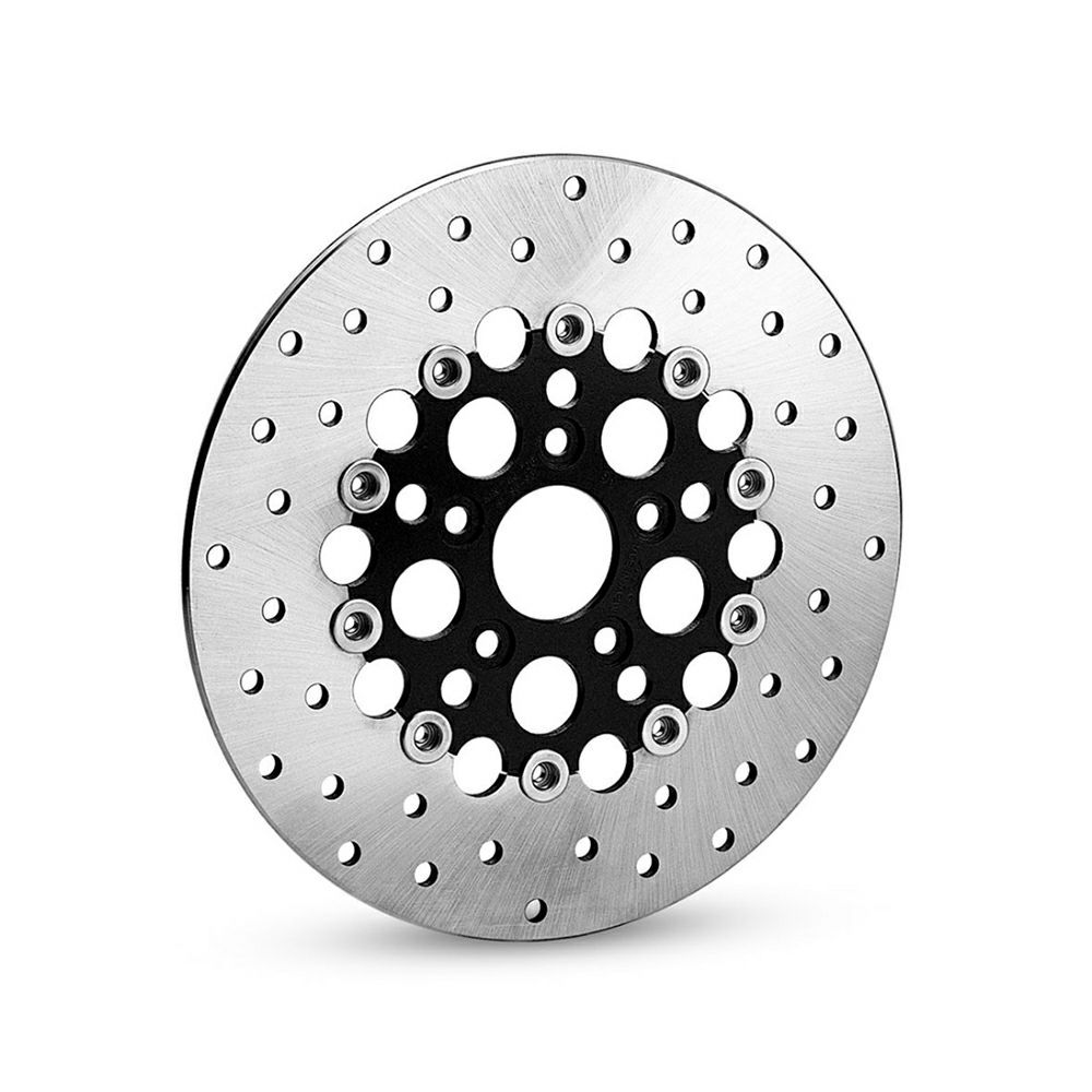 【44357-00A】ハーレー純正　ポリッシュフローティングブレーキローター　リア Vivid Black Floating Brake Rotor／EVOソフテイル／EVOツーリング／TCソフテイル／TCツーリング&トライク／