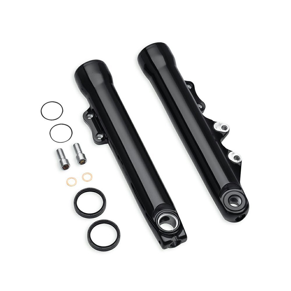 【楽天市場】【45500405】ハーレー純正 ロワーフォークスライダー／グロスブラックGloss Black Lower Fork
