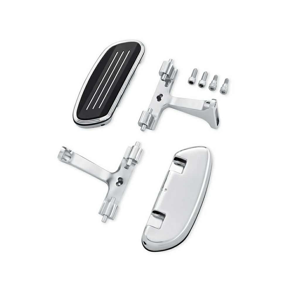 【50378-07B】ハーレー純正 ストリームライナー・パッセンジャーフットボード&マウントキットStreamliner Passenger Footboard and Mount Kit/EVOツーリング/M8ツーリング&トライク/TCツーリング&トライク|HARLEY-Life