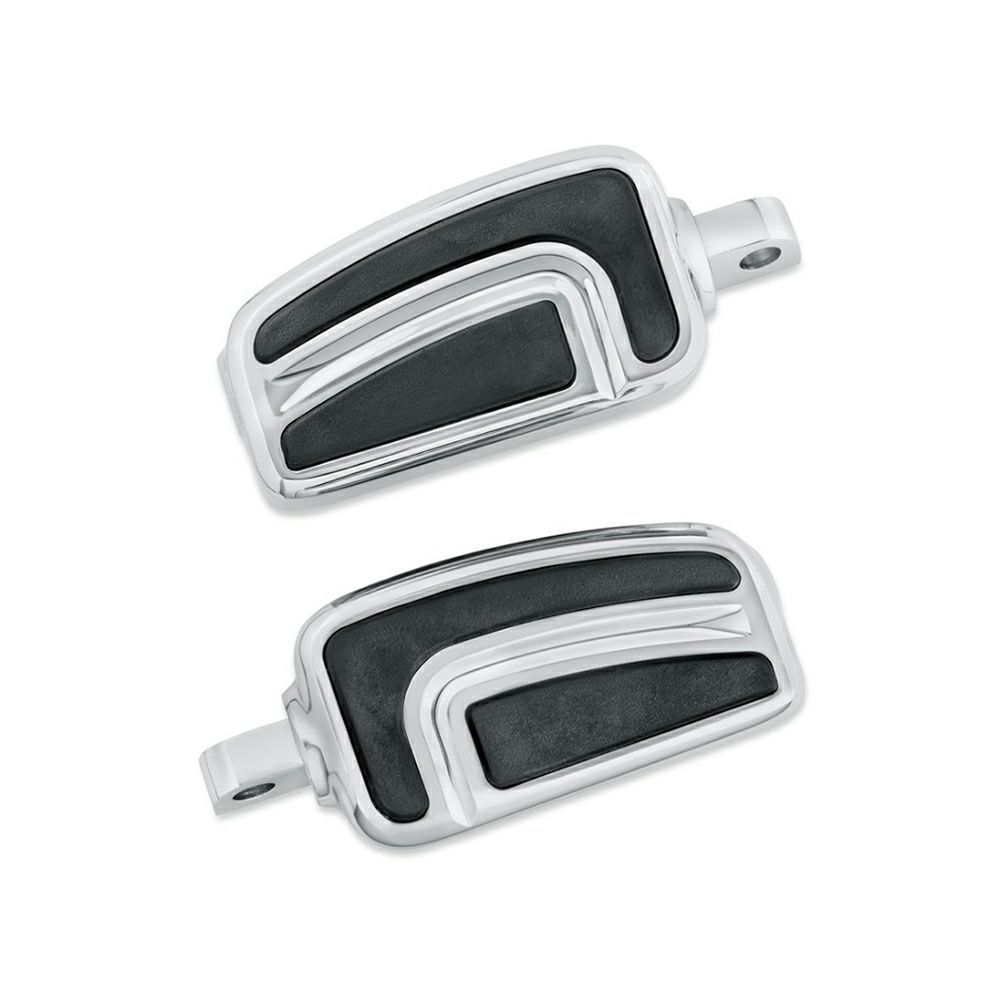 【50500435】ハーレー純正 エアフロー・フットペグ/クロームAirflow Footpegs/EVOソフテイル/EVOツーリング/M8ツーリング&トライク/TCソフテイル/TCツーリング&トライク|HARLEY-Life
