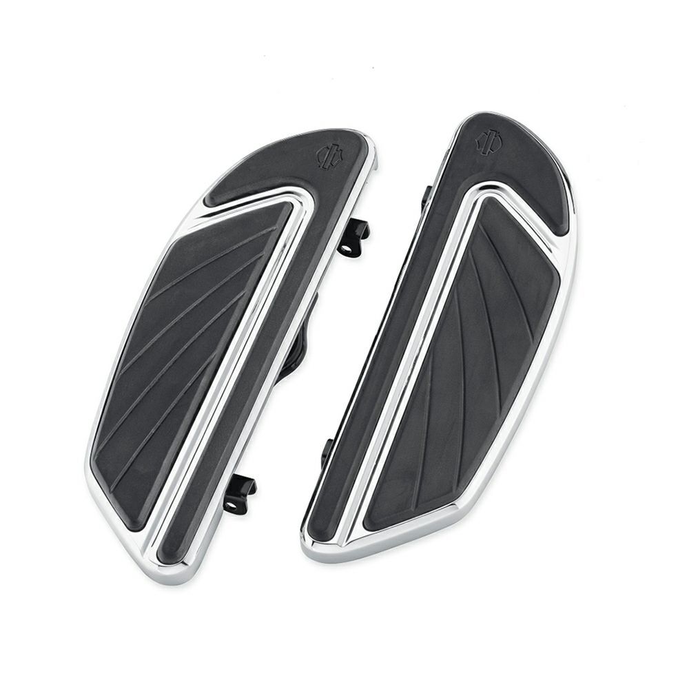 【50500436】ハーレー純正　エアフロー・フットボードキット／クローム　ライダーAirflow Rider Footboard Kit／EVOツーリング／M8ツーリング&トライク｜HARLEY-Life