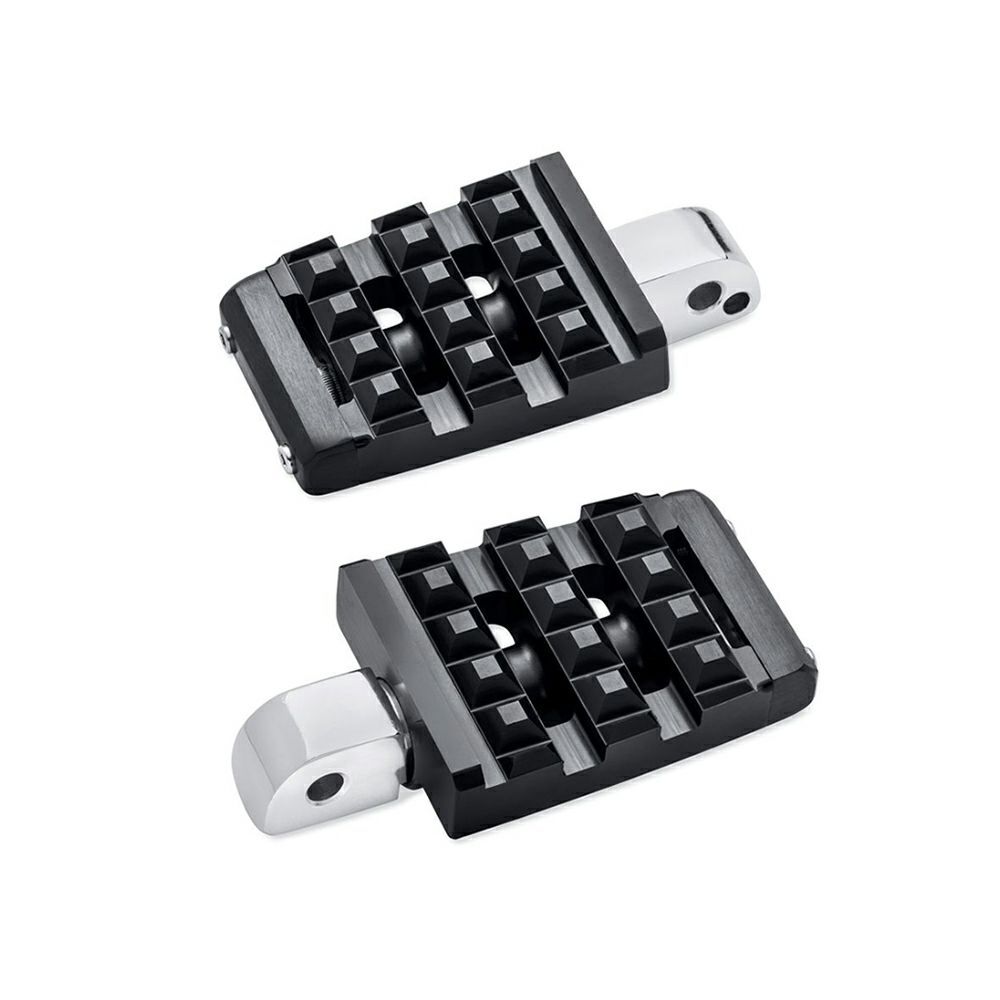 【50500992】ハーレー純正　ドミニオン・コレクション・フットペグ／ブラック パッセンジャーDominion Passenger Footpegs／M8ソフテイル｜HARLEY-Life
