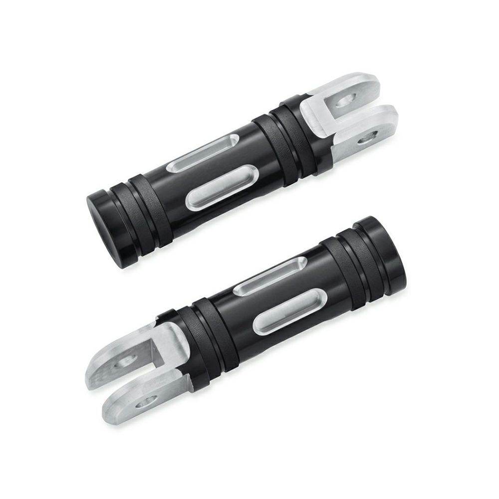 【50501020】ハーレー純正　エッジカット・フットペグ＆シフターペグ ライダーフットペグ Edge Cut Rider Footpegs／M8ソフテイル