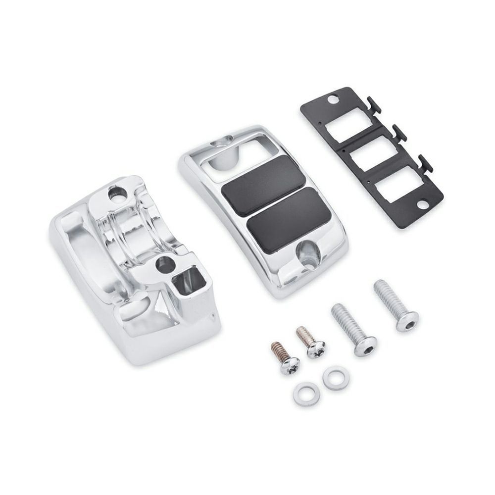 【70213-02C】ハーレー純正　補助アクセサリースイッチハウジングキット Auxiliary Accessory Switch Housing Kit／EVOダイナ／M8ソフテイル／スポーツスター／ダイナ／