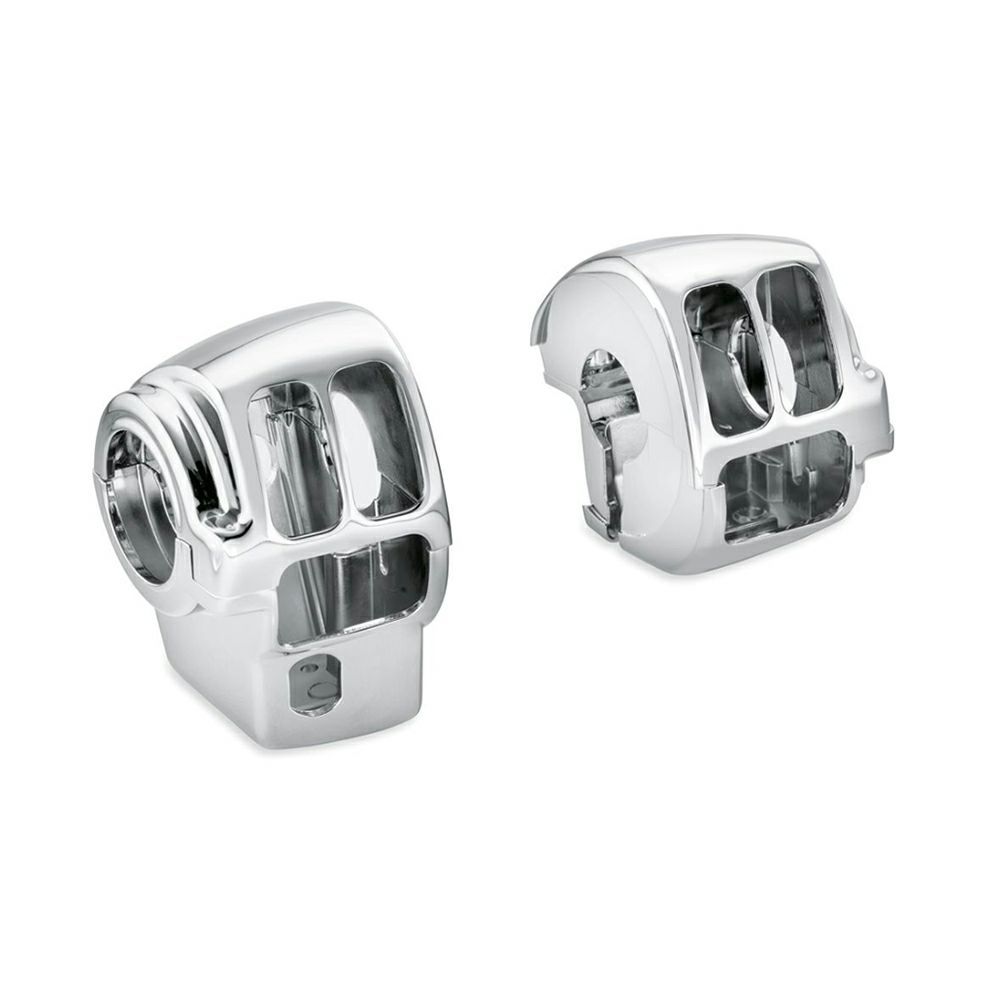 【71500442】ハーレー純正　スイッチハウジングキット／クローム Chrome Switch Housing Kit／M8ソフテイル／TCソフテイル