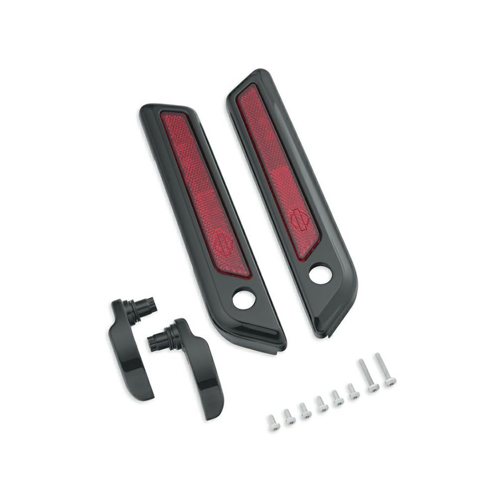 【90200914】ハーレー純正　サドルバッグラッチ＆ヒンジキット Gloss Black Saddlebag Latch and Hinge Kit／M8ツーリング&トライク／TCツーリング&トライク