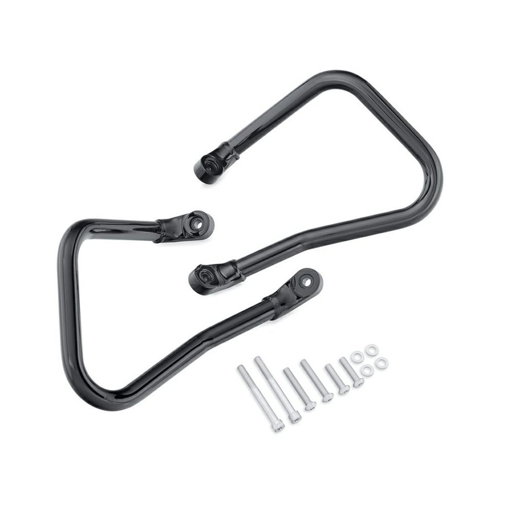 【90201315】ハーレー純正　サドルバッグガード Black Saddlebag Guards／M8ソフテイル