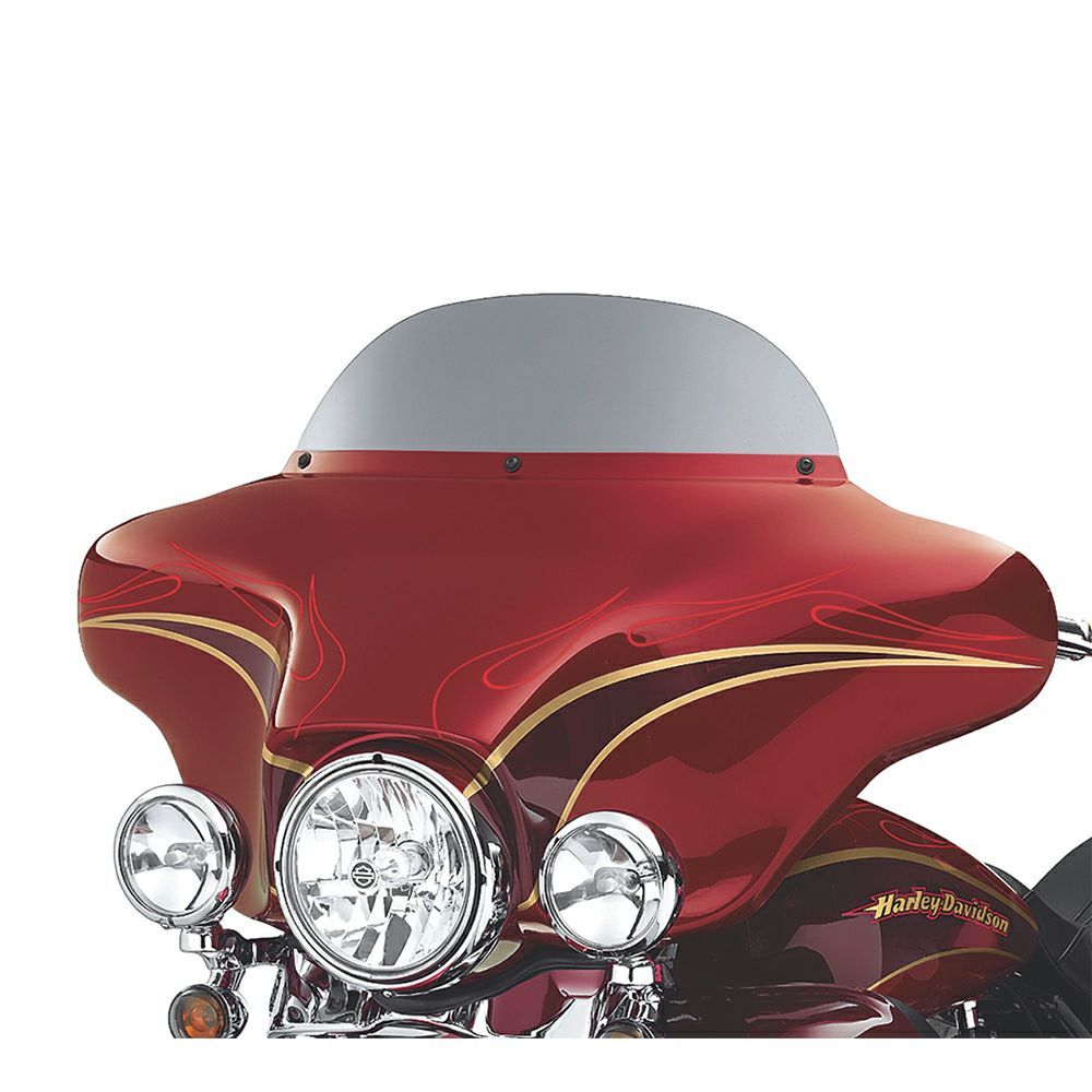 【57185-05】ハーレー純正　バットウイング・フェアリング・ウインドデフレクター／ミディアムプロファイルBatwing Fairing 7 in. Wind Deflector／EVOツーリング／TCツーリング&トライク｜HARLEY-Life