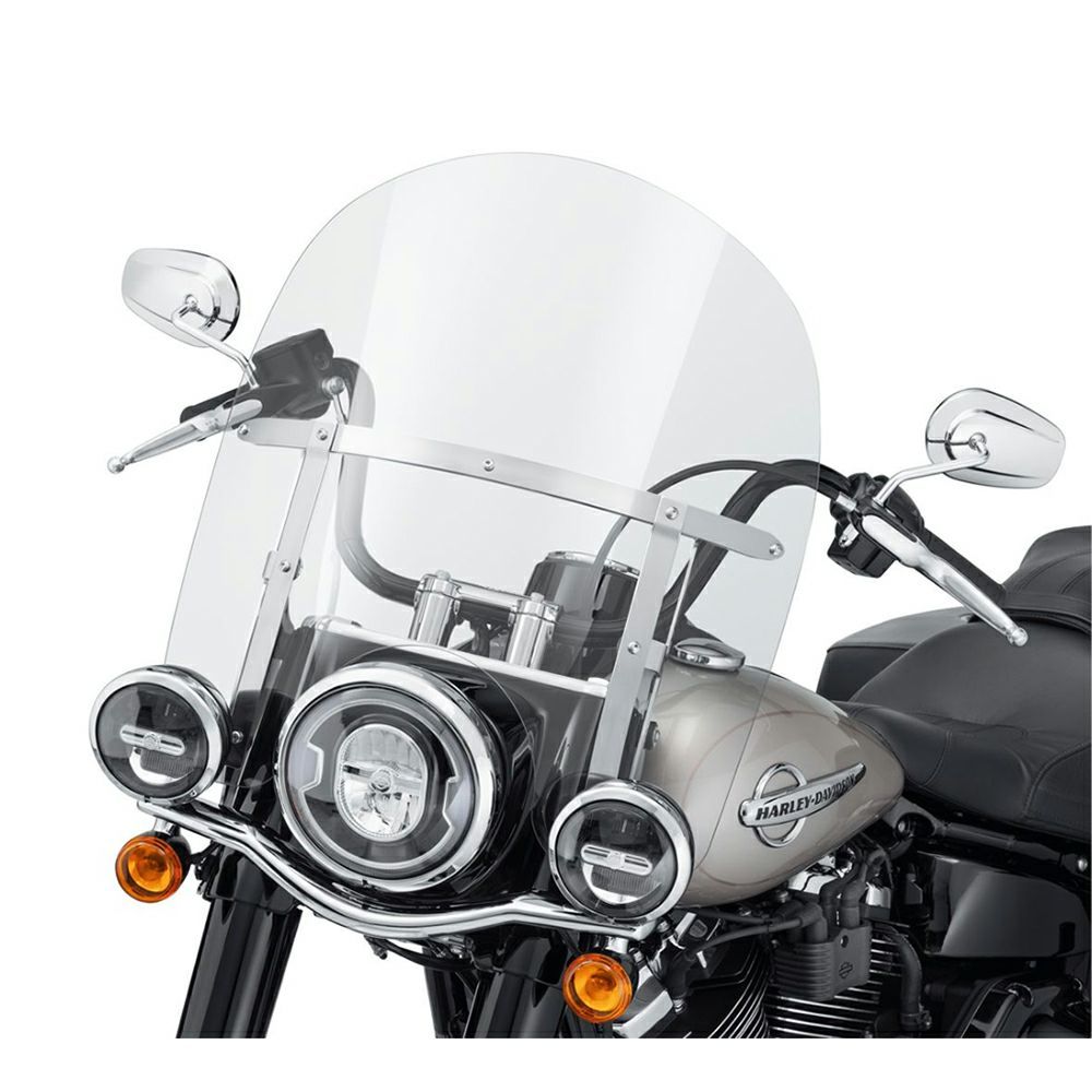 【57400332】ハーレー純正　キングサイズ・H-Dデタッチャブル・ウインドシールド King-Size H-D Detachables 18 in. Windshield／M8ソフテイル