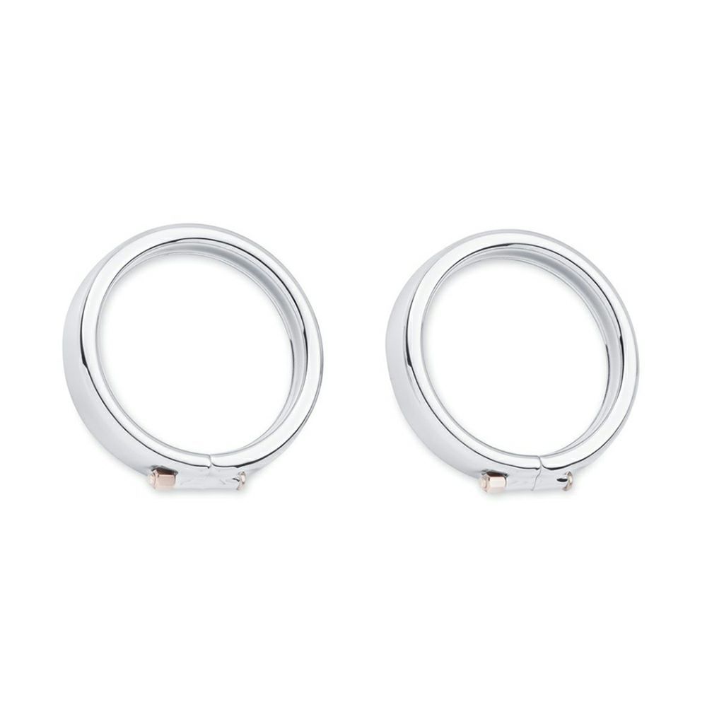 【69740-01】ハーレー純正　フレンチ・トリムリング・コレクション　　ターンシグナル／フラットレンズ Turn Signal Trim Ring Kit／EVOソフテイル／M8ソフテイル／TCソフテイル／TCツーリング&トライク／