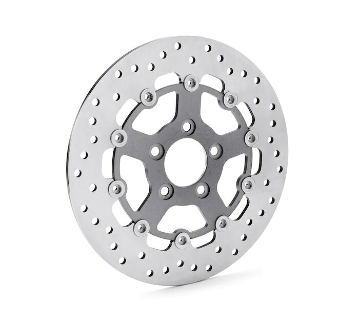 【41500161】ハーレー純正 シーズミック・ブレーキローター/フロント/マットグラファイト・インナーSeismic Front Brake Rotor|HARLEY-Life