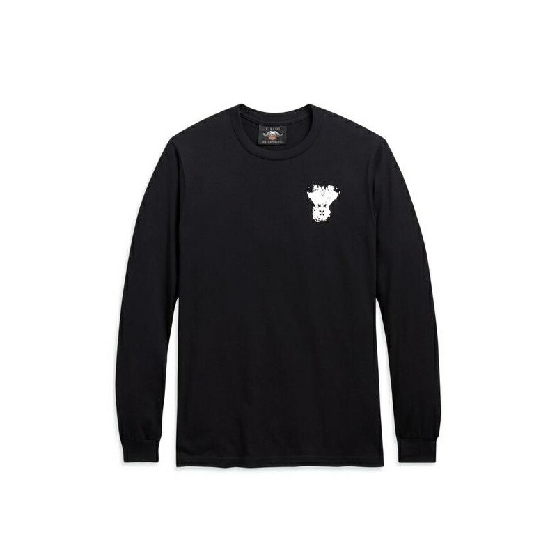 HARLEY-DAVIDSON 純正（ハーレーダビッドソン）メンズ エボ ニューバーズ＆スターズ ロングスリーブ Tシャツ_96554-20VX