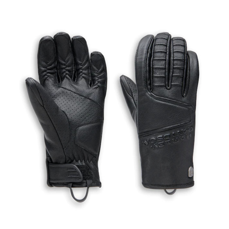 HARLEY-DAVIDSON 純正（ハーレーダビッドソン）メンズ オゼロ パンチングレザーグローブ 98154-20VM