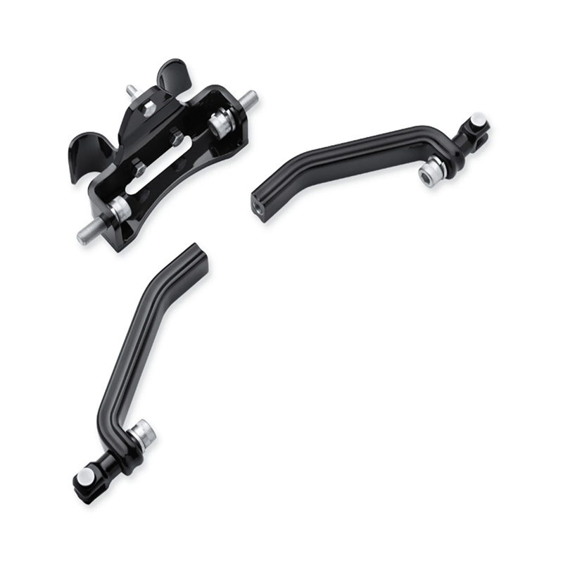 【50865-09】ハーレー純正 ウィスカーズ・アジャスタブルハイウェイバー/グロスブラックWhiskers Adjustable Highway Bar|HARLEY-Life