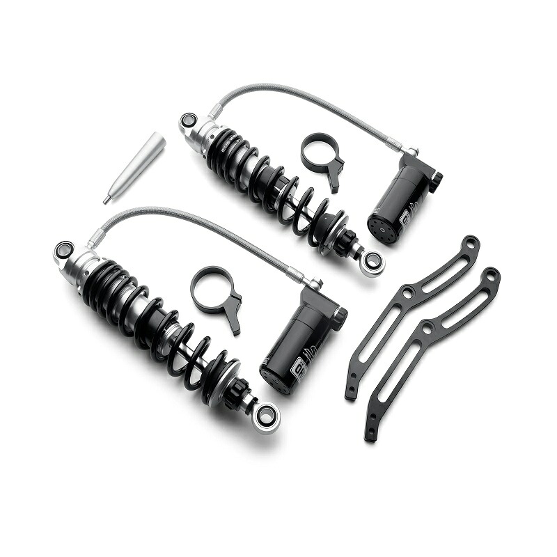 【54000193】ハーレー純正 スクリーミンイーグル・リモートリザーバー・リアショック Screamin' Eagle/ohlins Remote Reservoir Rear Shocks｜HARLEY-Life