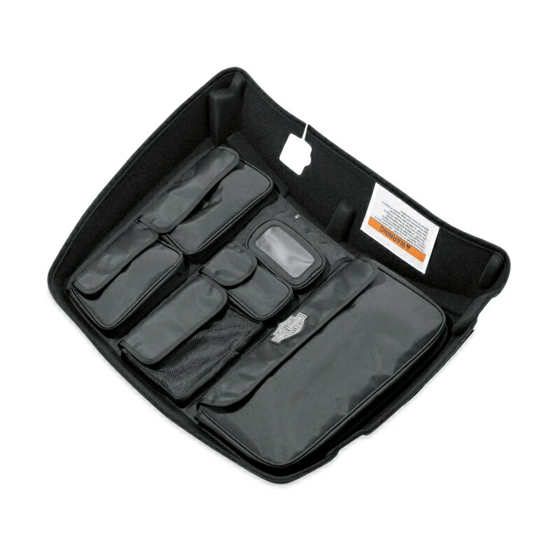 【53000392】ハーレー純正 ツアーパックリッドフィットライニングオーガナイザー Tour-Pak Lid Fitted Lining with Organizer