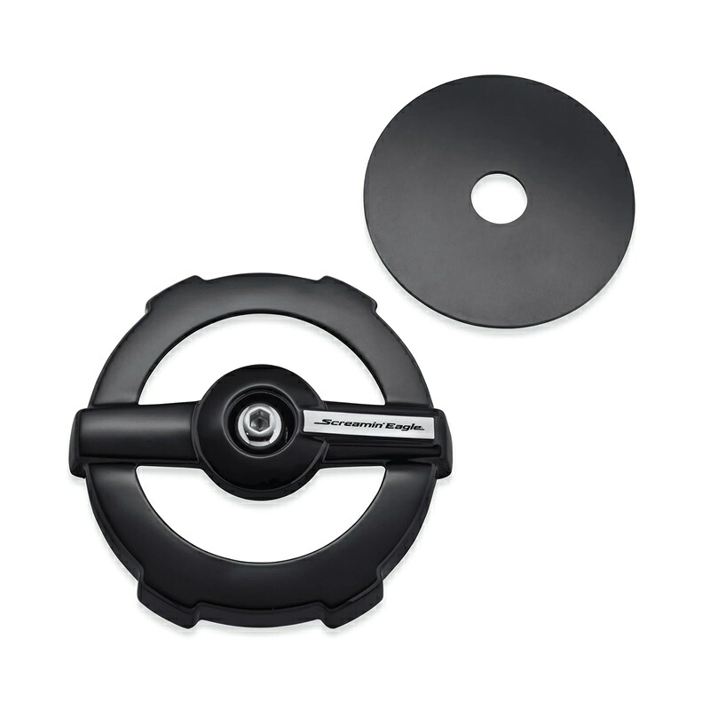 【61300845】ハーレー純正 スクリーミンイーグルラウンドエアークリーナーカバーScreamin' Eagle Round Air Cleaner Cover - Ratchet|HARLEY-Life