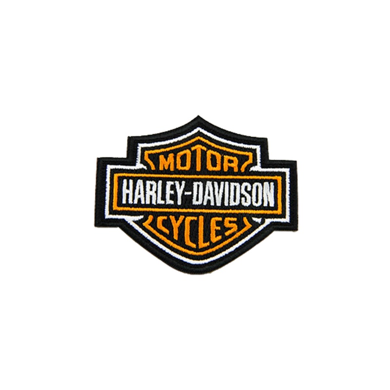 Harley Davidson ハーレーダビッドソン　エンブレム Harley Davidson Chrome Red Medallion Concho Backrest