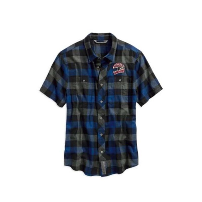 楽天市場】ハーレーダビッドソン メンズ チェック柄シャツ_96531-19VM
