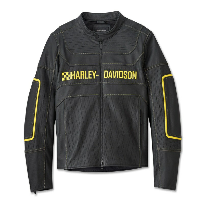 ☆ Harley-Davidson レザーライダースジャケット 革ジャン XL 中古・古着通販】HARLEY-DAVIDSON (ハーレーダビッドソン