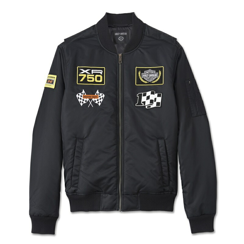 HARLEY-DAVIDSON　サテンジャケット　ドラゴン　2XL イヤー・オブ・ザ・ドラゴン サテン・ボマー・ジャケット