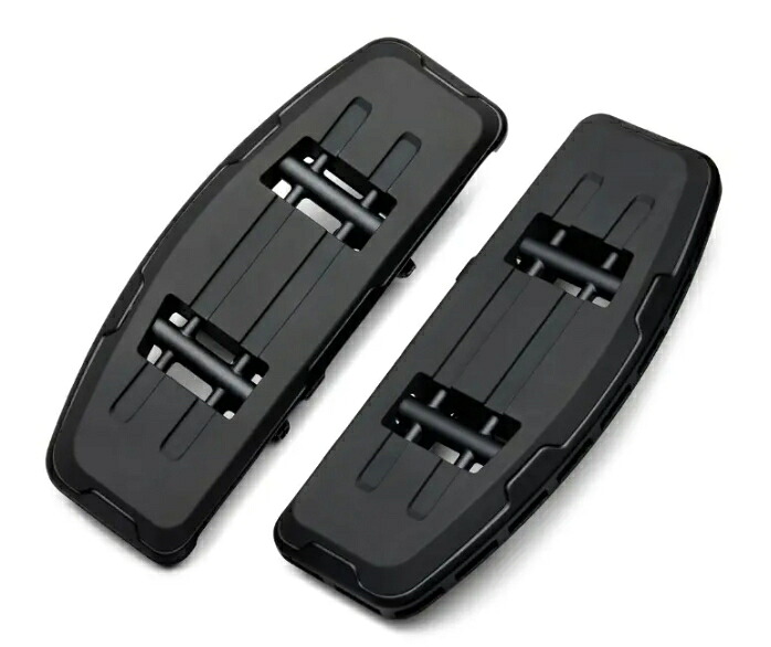 【50502526】ハーレー純正 スイッチバック ライダーフットボード ブラックアノダイズド Switchback Rider Footboards ― BLACK ANODIZED