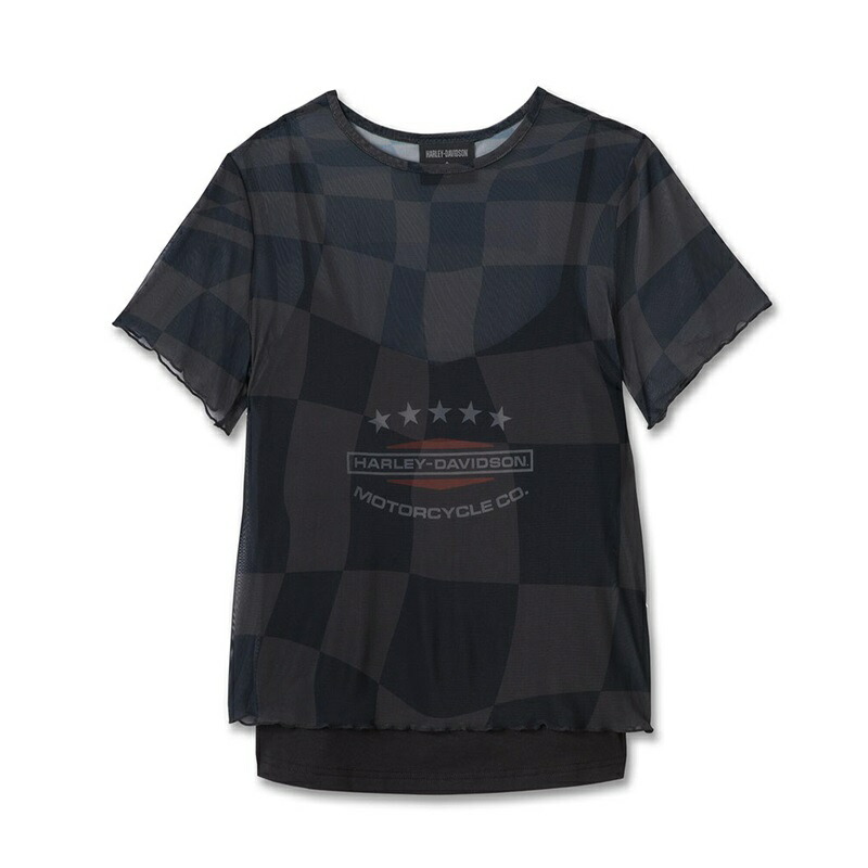 HARLEY-DAVIDSON 純正（ハーレーダビッドソン）ウィメンズ ロード レーサー メッシュTシャツ_96076-25VW