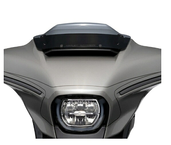 【57400597】ハーレー純正　ウインドスプリッター 5インチ ウインドシールド ダークスモーク/WIND SPLITTER 5-IN. WINDSHIELDD DARK SMOKE