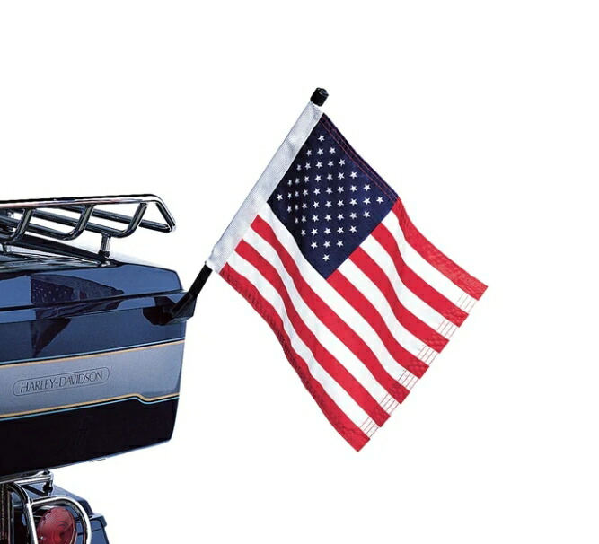 【 94626-98 】ハーレー純正 アメリカンフラッグキット-ツアーパックマウント AMERICAN FLAG KIT-Tour-Pak Mount 6,464円