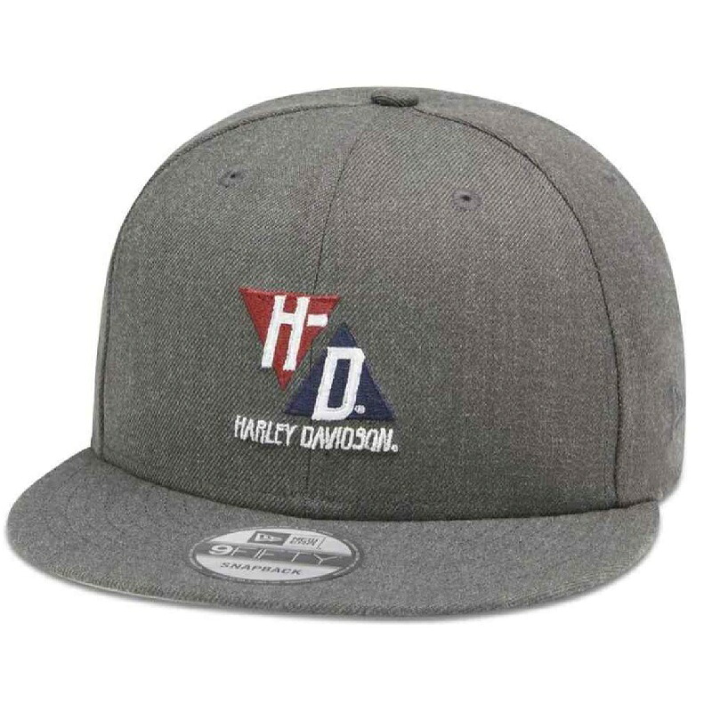 HARLEY-DAVIDSON 純正（ハーレーダビッドソン）「トライアングル HD 9FIFTY」キャップ トラッカー グレー_99413-20VM