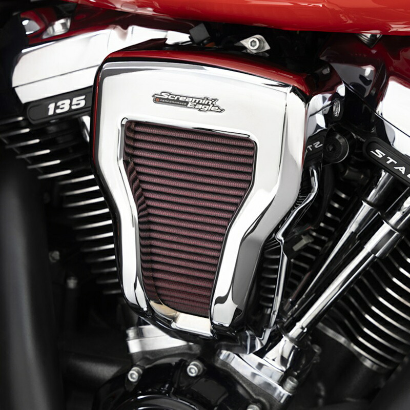 【29400527】ハーレー純正 スクリーミンイーグル ボルテックス エクストリーム エアクリーナー Screamin' Eagle Vortex Extreme Air Cleaner|HARLEY-Life