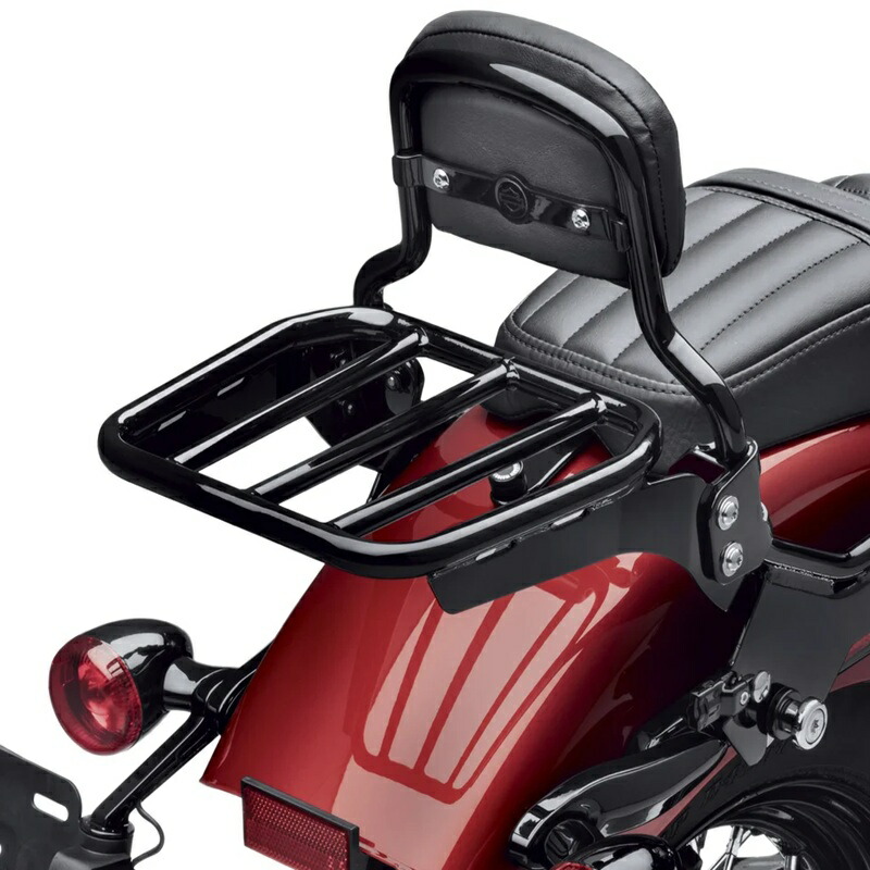 【 50300125B 】ハーレー純正 スポーツラゲッジラック ホールドファスト シーシーバーアップライト用SportLuggageRackforHoldFastSissyBarUp|HARLEY-Life