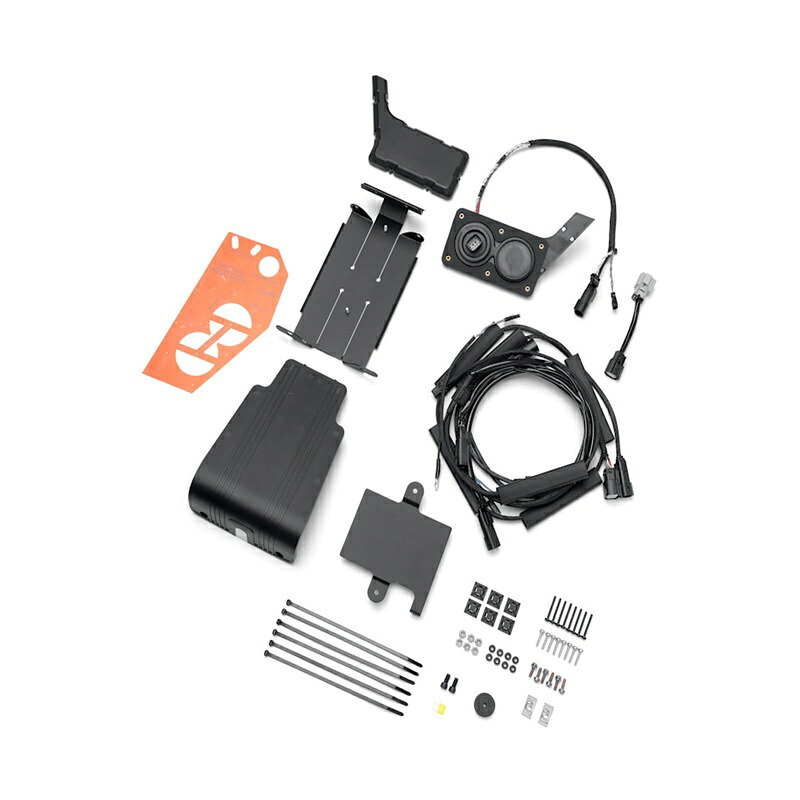 【76001113】 ハーレー純正 ロックフォードフォズゲート オーディオ - ロードキングアンプ取り付けキットAudio - Road King Amplifier Mounting Kit｜HARLEY-Life