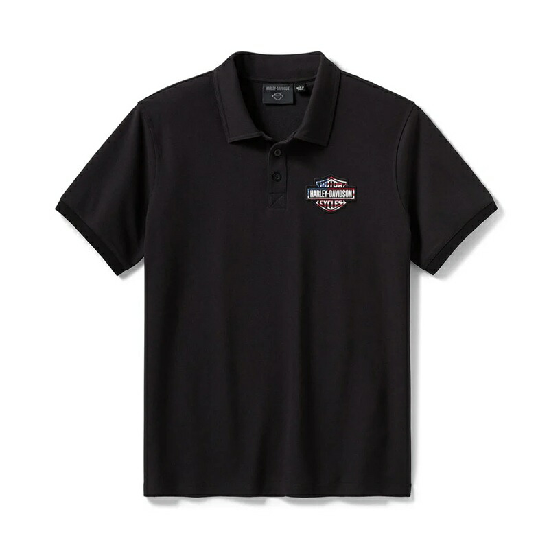 HARLEY-DAVIDSON 完全無欠（ハーレーダビッドソン）メンズ スターズ＆ストライプス スポーツシャツ_96171-26VM